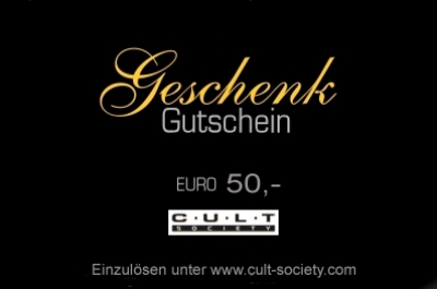 CULT SOCIETY Gutschein !